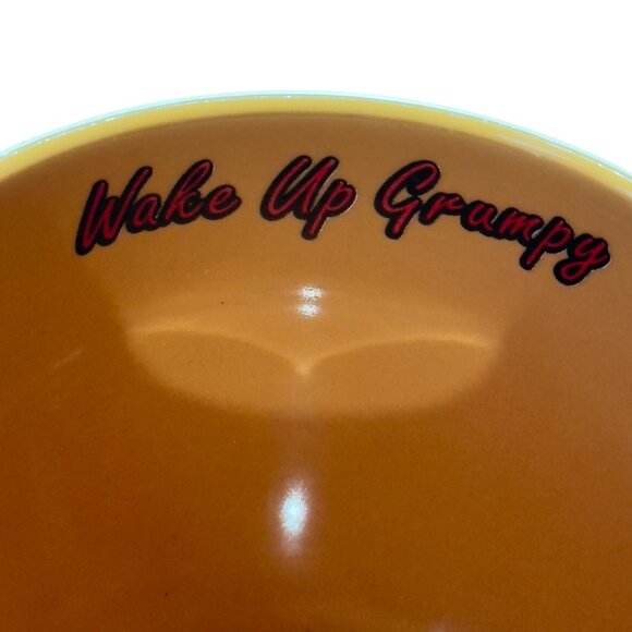 Disney Grumpy Coffee Mug Wake Up Grumpy 12 Oz - Picture 6 of 9